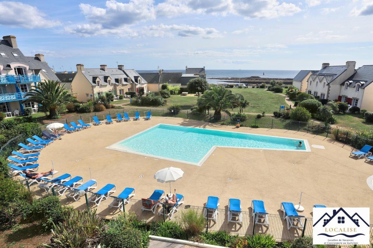 Localise Au Guilvinec - A16 - Vue Sur La Mer, La Piscine Et Le Jardin - Tout A Pied, Plages, Port, Centre, Commerces, Marche - Wifi Inclus - Animaux Bienvenus - Linge De Lit Inclus المظهر الخارجي الصورة