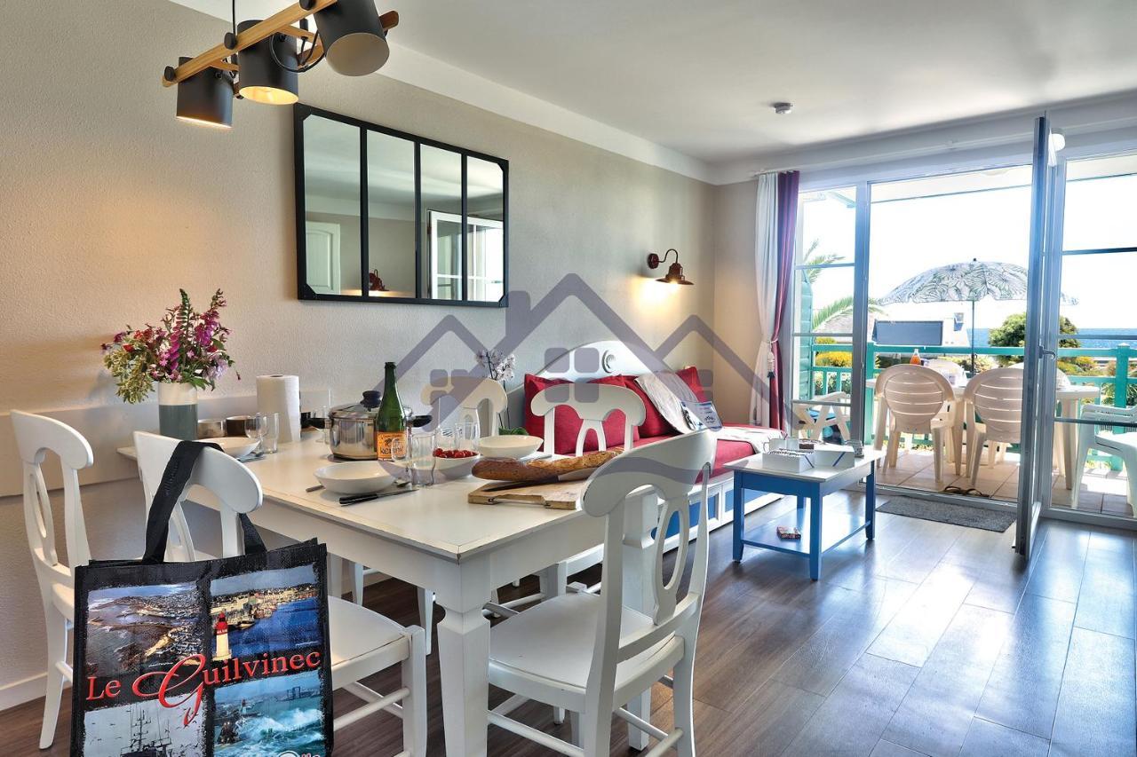 Localise Au Guilvinec - A16 - Vue Sur La Mer, La Piscine Et Le Jardin - Tout A Pied, Plages, Port, Centre, Commerces, Marche - Wifi Inclus - Animaux Bienvenus - Linge De Lit Inclus المظهر الخارجي الصورة